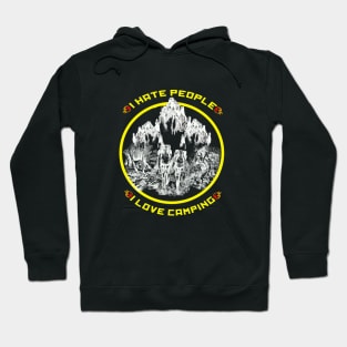 Camping T shirt Hoodie